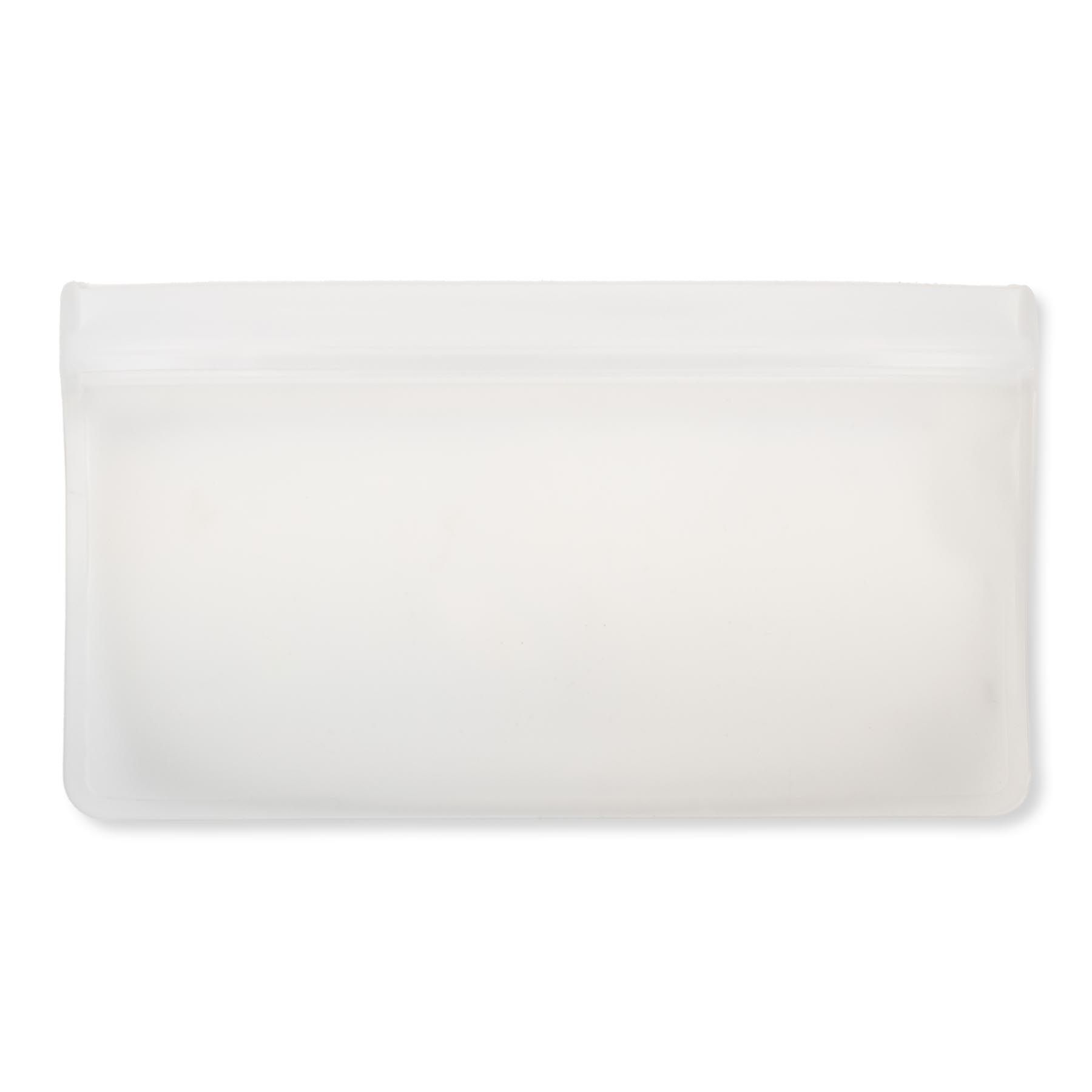 Clear with White Zip Lock - Blank